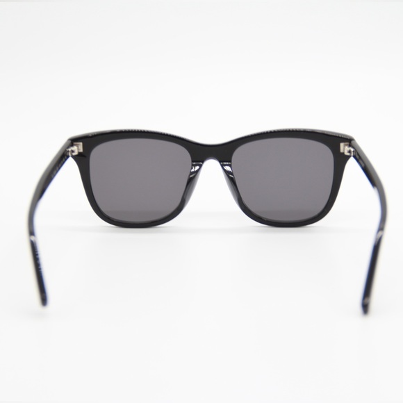 NEW SL587K SAINT LAURENT UNISEX BLACK CLASSIC SUNGLASSES SL587/K 001 NEW SL 587K - Picture 5 of 10